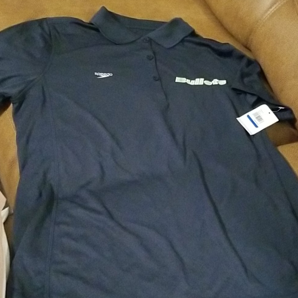 Clique blue dry fit polo shirt